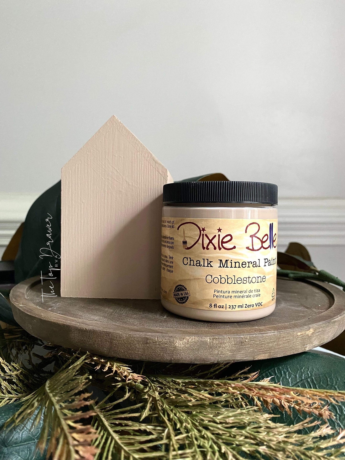 Cobblestone 16oz and 32oz | Dixie Belle Chalk Mineral Paint | No VOC | Chalk Paint for Furniture | Water Based Paint | 16oz and 32oz
