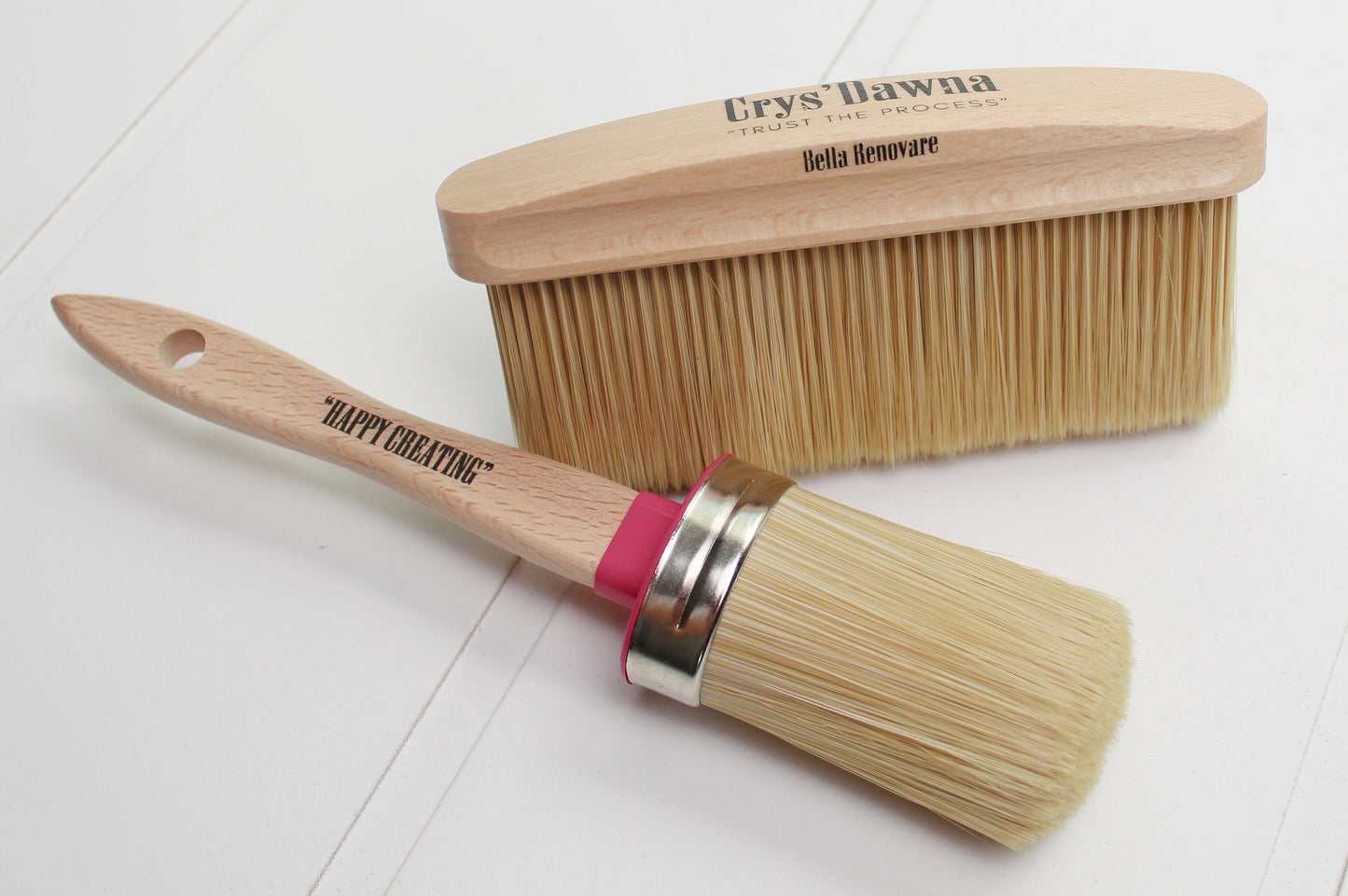 The Happy Creating Brush | Bella Renovare | Synthetic Paint Brush