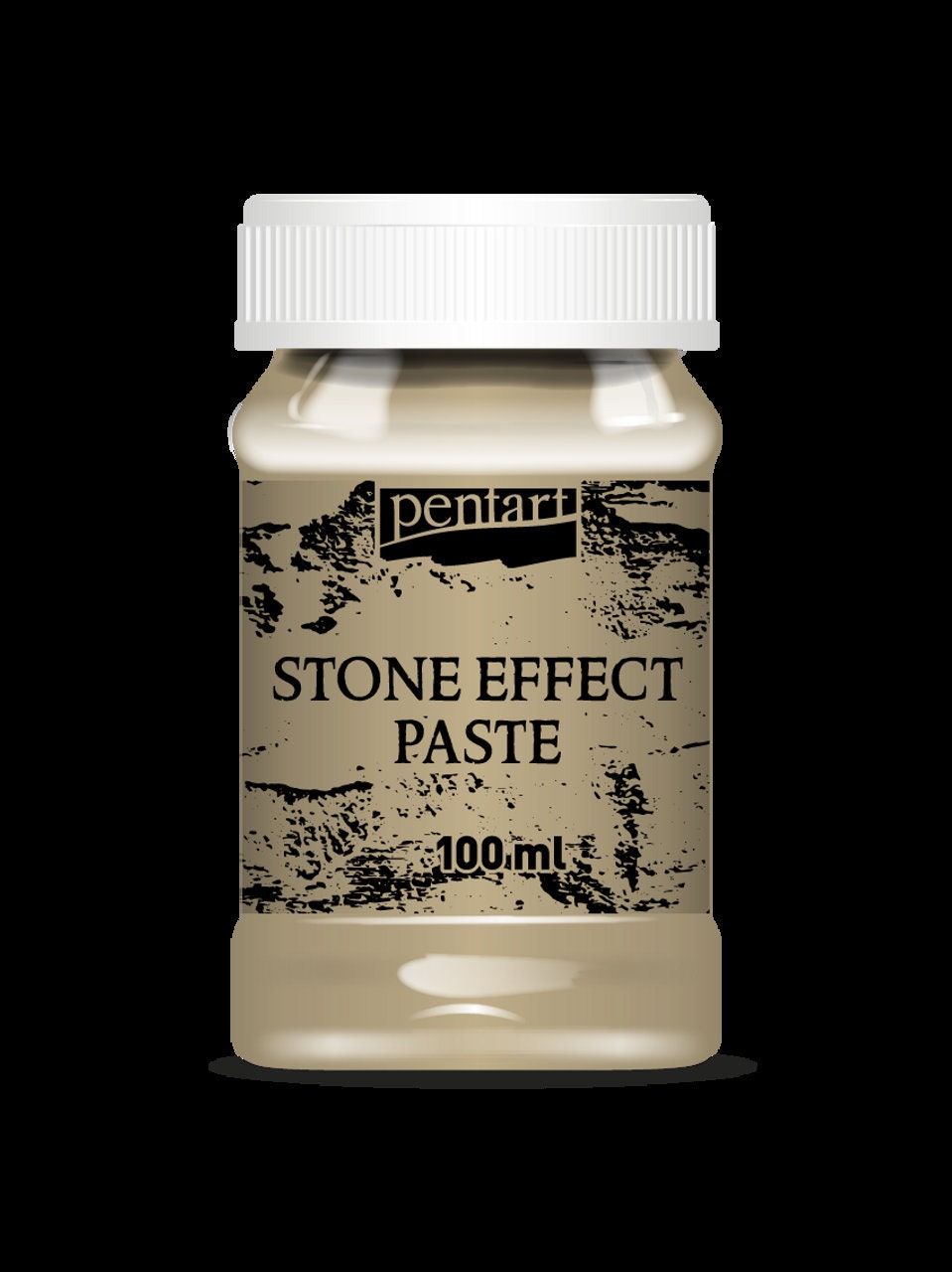 Stone Effect Paste | 4 Colors | Pentart | Create Natural Looking Stone or Marble | 100ml