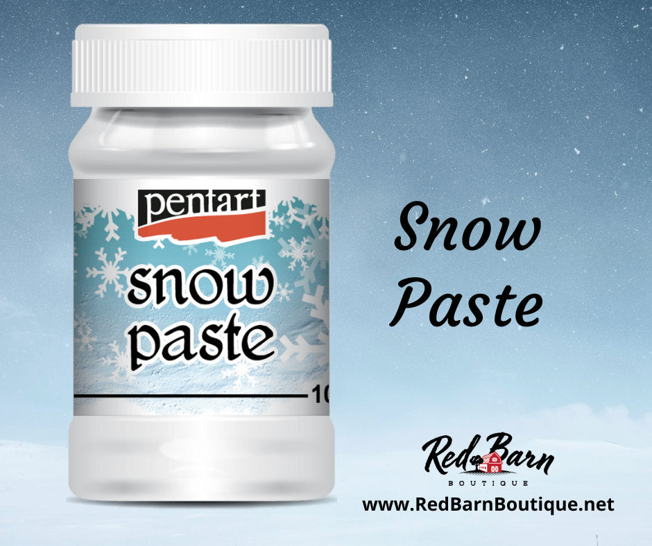 Snow Paste | Pentart | Create Realistic Snow | 100ml