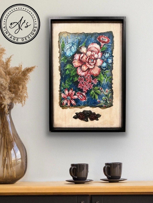 Blooming Parchment | Rice Paper Decoupage | Belles & Whistles | Dixie Belle Paint | Sizes A3