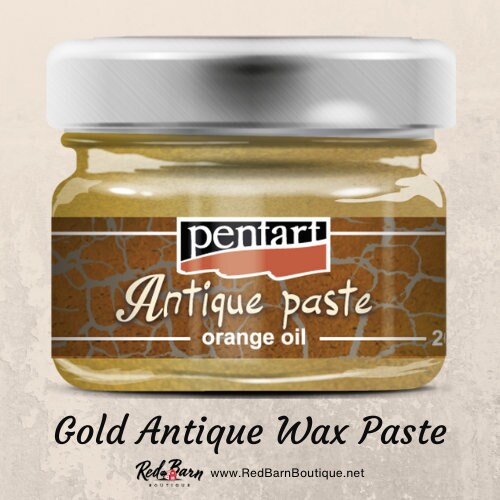 Gold | Antique Wax Paste | Mixed Media | 20ml