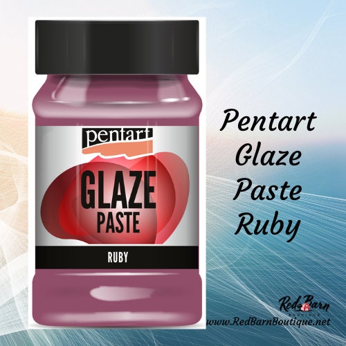 Ruby | Glaze Paste | Pentart | Mixed Media | 100ml
