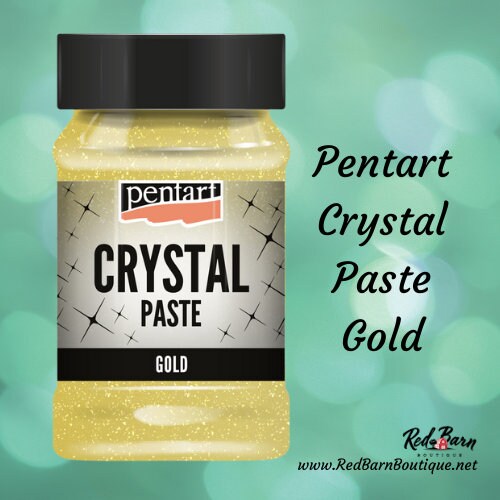 Crystal Paste | Gold | Pentart | Mixed Media | 100ml