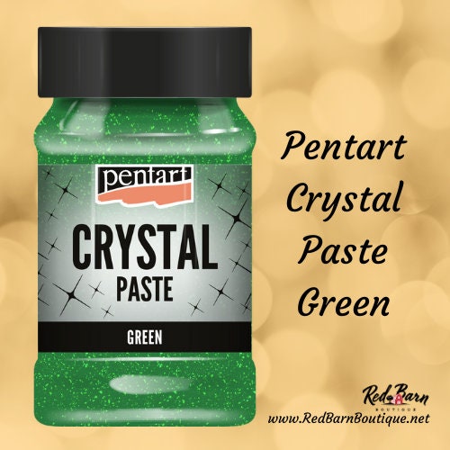 Crystal Paste | Green | Pentart | Mixed Media | 100ml
