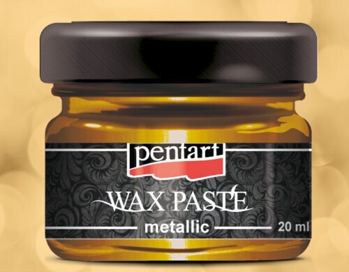 Honey Gold Wax Paste | Metallics | Pentart Wax Paste | 20ml