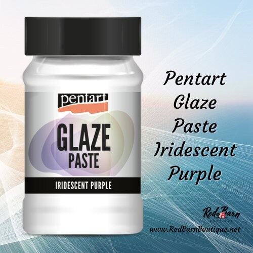 Iridescent Purple | Glaze Paste | Pentart | Mixed Media | |texture Paste | 100ml