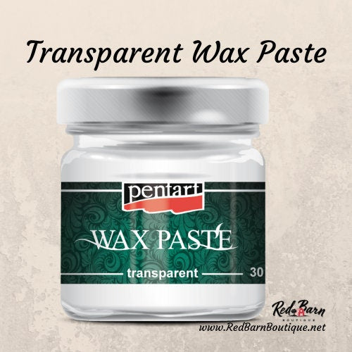 Transparent Wax Paste | Pentart Wax Paste | Furniture | Mixed Media | 30ml