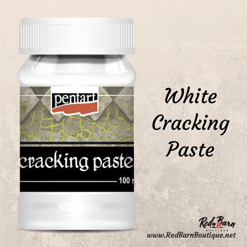 Cracking Paste | White | Pentart | 2nd Component to Universal Cracking Primer | 100ml