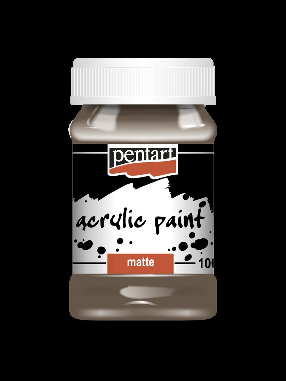 Earthy Brown | Acrylic Paint | Matte | Mixed Media | Pentart | 100ml