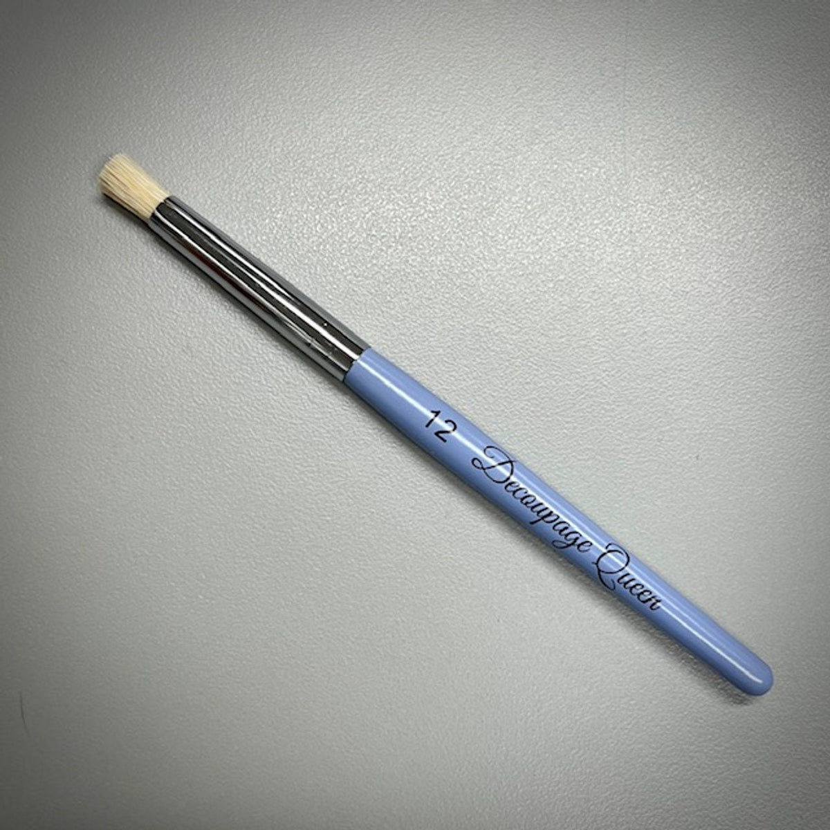 Stencil Brushes | Decoupage Queen Brush | Mixed Media Tool | Complete Set of 4