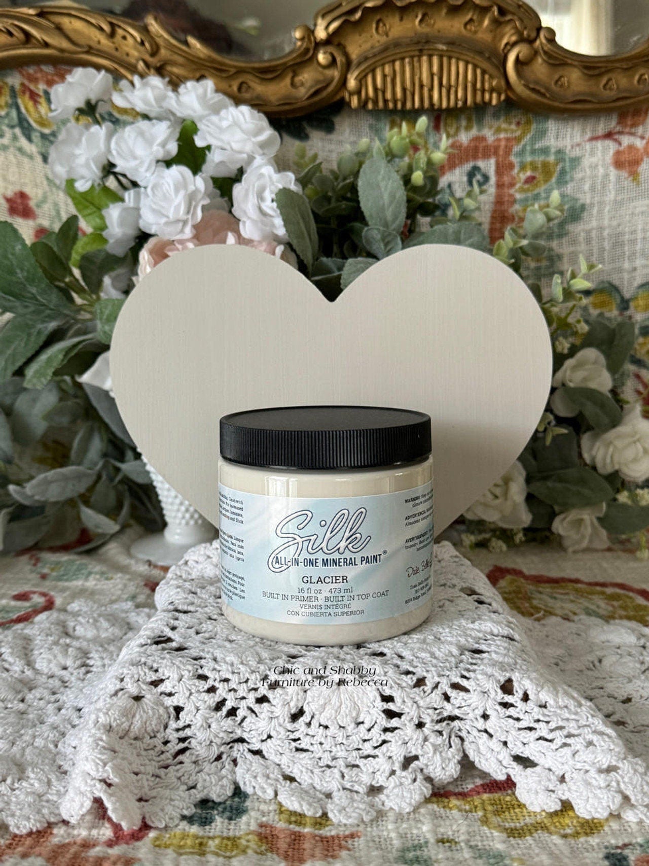 Glacier 16oz | Silk All-In-One | National Park Inspired Colors | Dixie Belle Paint Company | 16oz