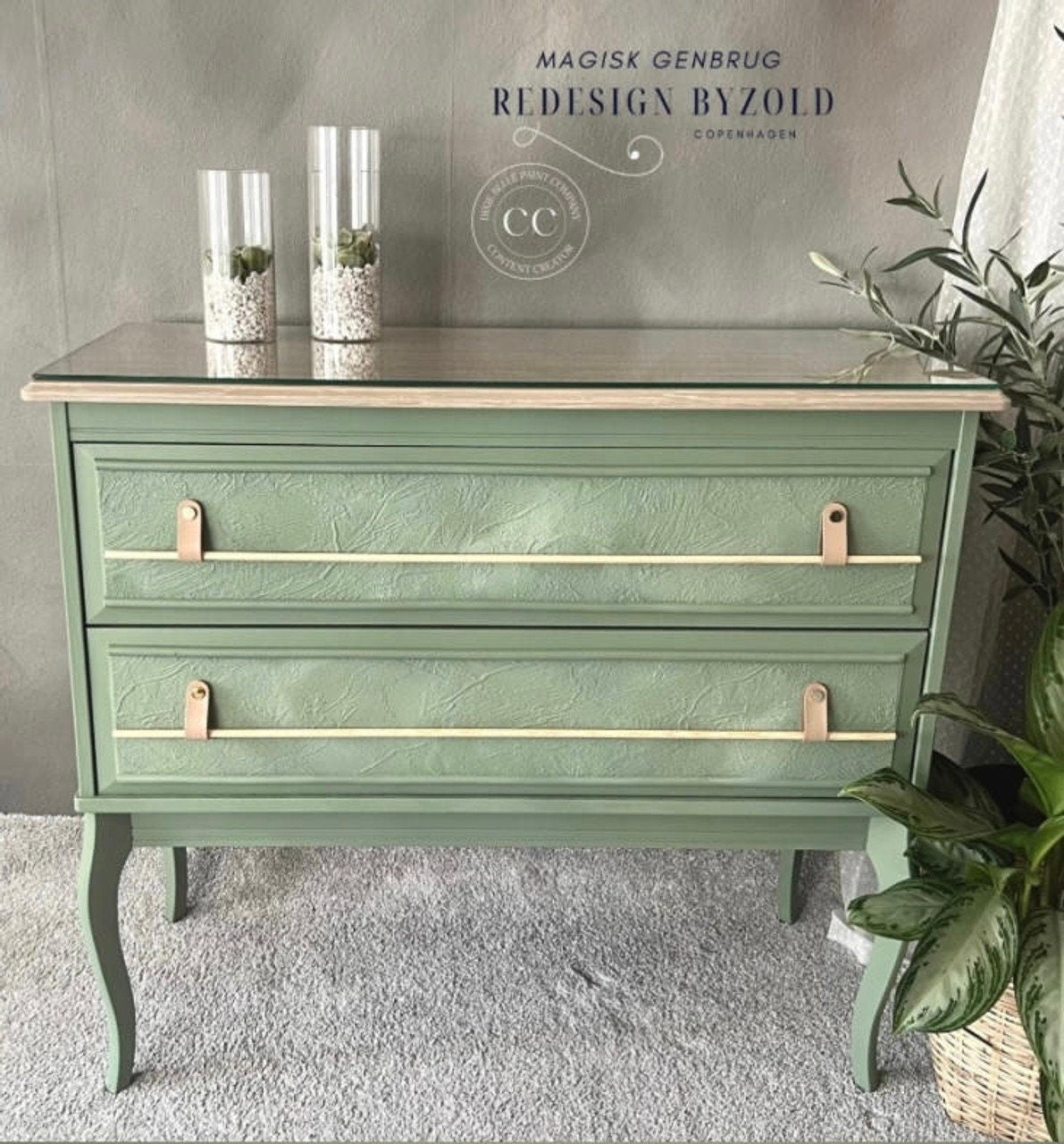 Weeping Willow 16oz and 32oz | Dixie Belle Chalk Mineral Paint | No VOC | Chalk Paint for Furniture | Water Based Paint | 16oz and 32oz