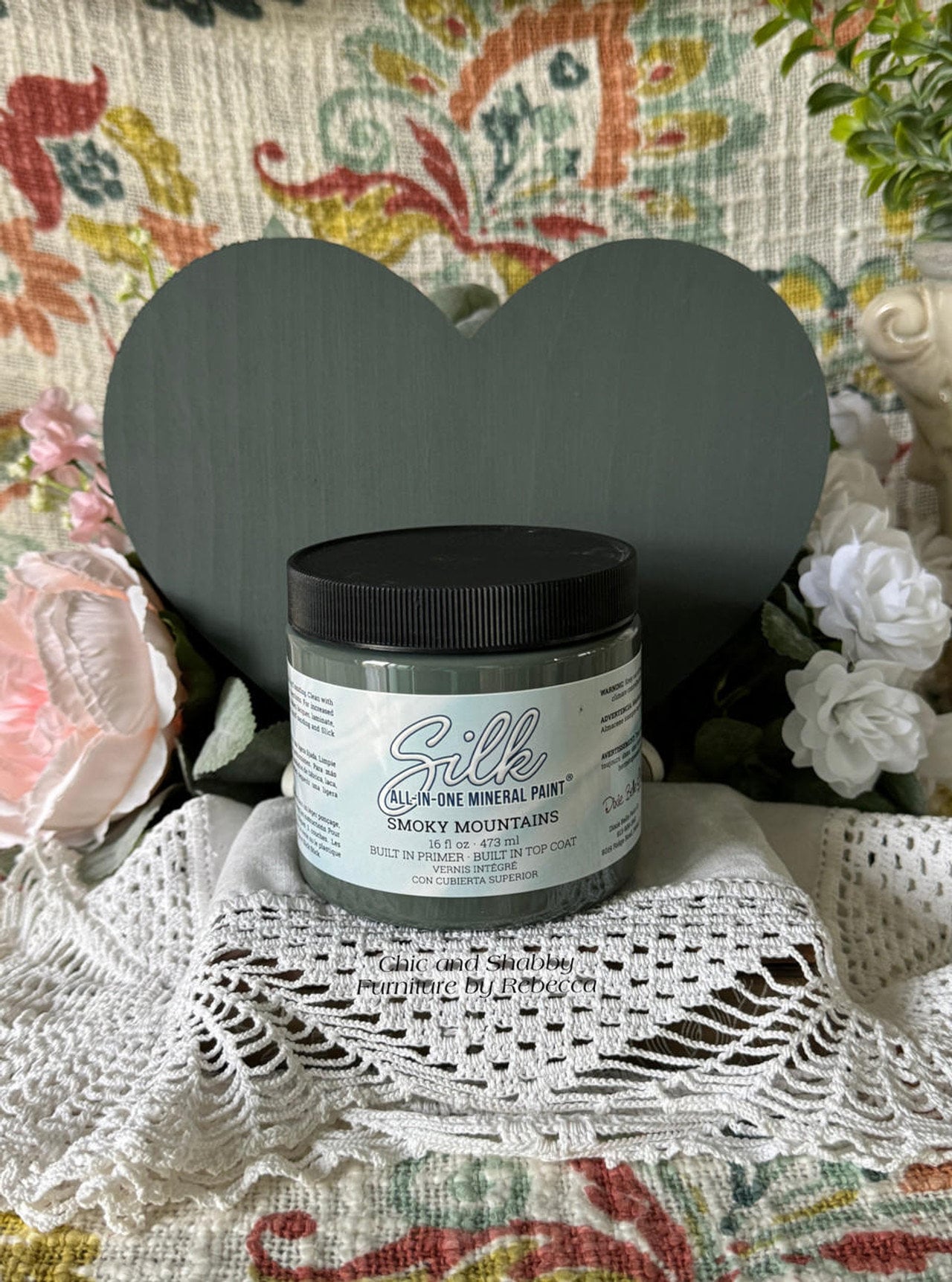 Smokey Mountains 16oz | Silk All-In-One | National Park Inspired Colors | Dixie Belle Paint Company | 16oz