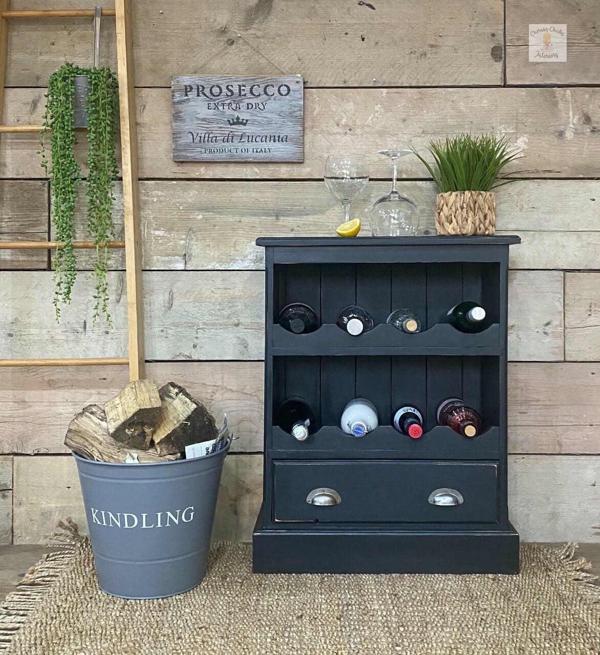Midnight Sky 16oz and 32oz | Dixie Belle Chalk Mineral Paint | No VOC | Chalk Paint for Furniture | Water Based Paint | 16oz and 32oz