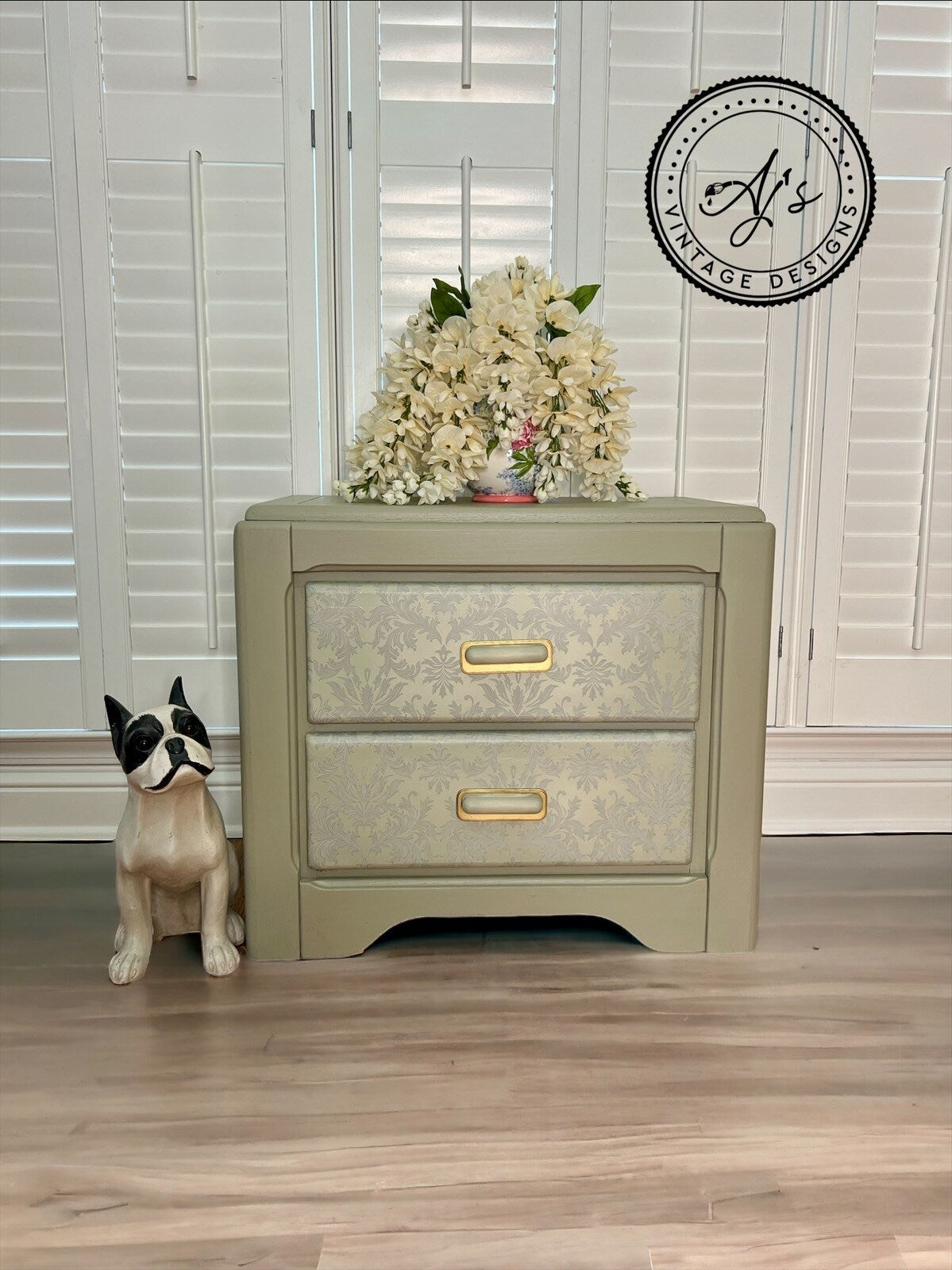 Wedding Lace | Dixie Belle Paint Company | Belles and Whistles | Rub On Transfer For Furniture | 24" x 37"