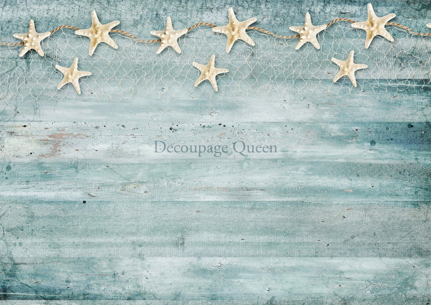 Sea Spray | Rice Paper Decoupage | Decoupage Queen | Mixed Media | A4