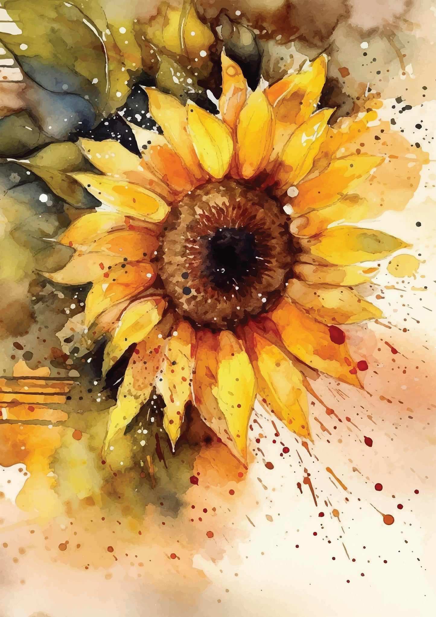 Sunny Daze | Rice Paper Decoupage | Dixie Belle Paint Company | Belles and Whistles | A1 | 23.39" x 33.11"