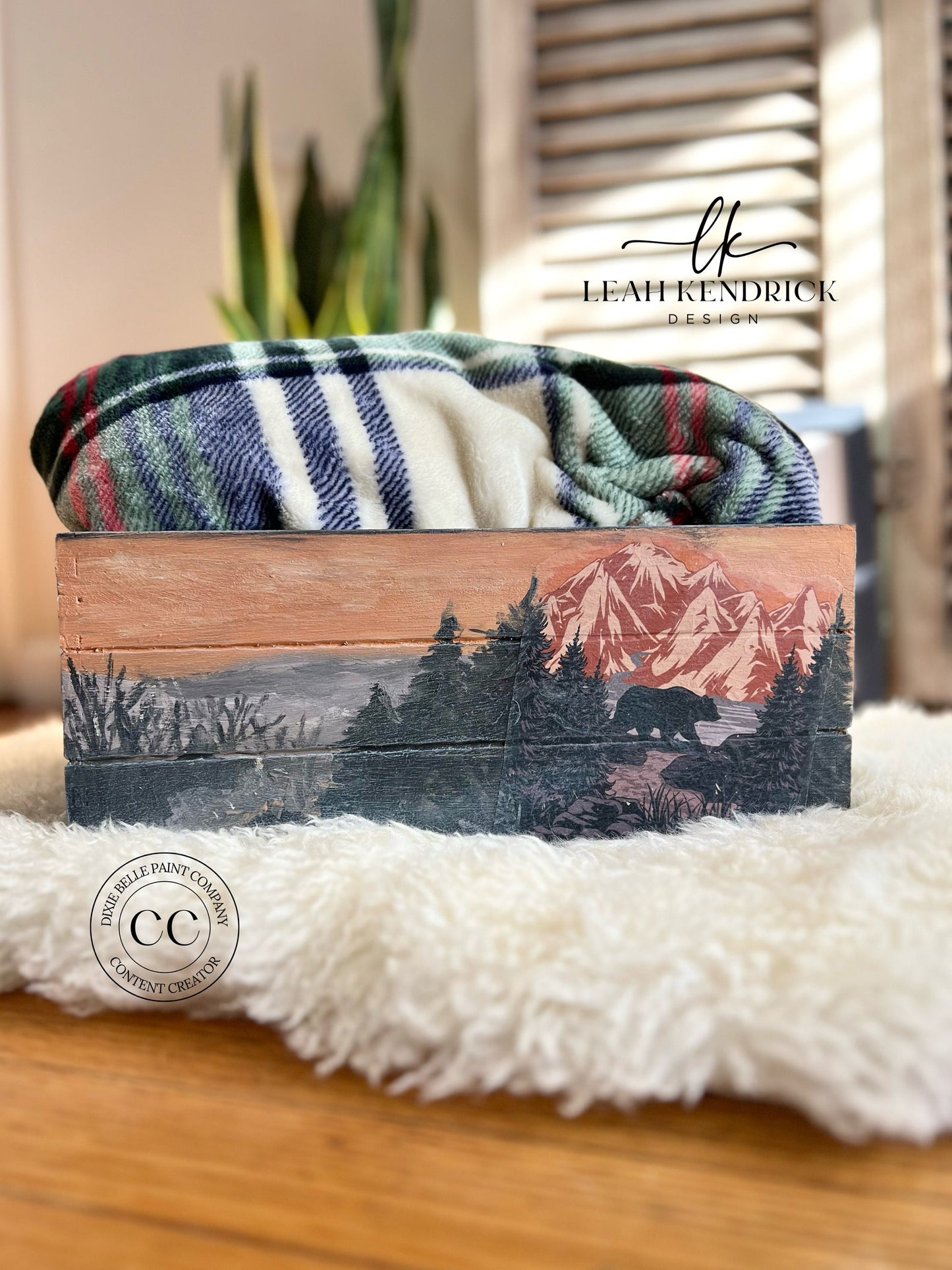 National Parks 4 Pack | Rice Paper Decoupage | Belles & Whistles | Dixie Belle Paint | Sizes A3