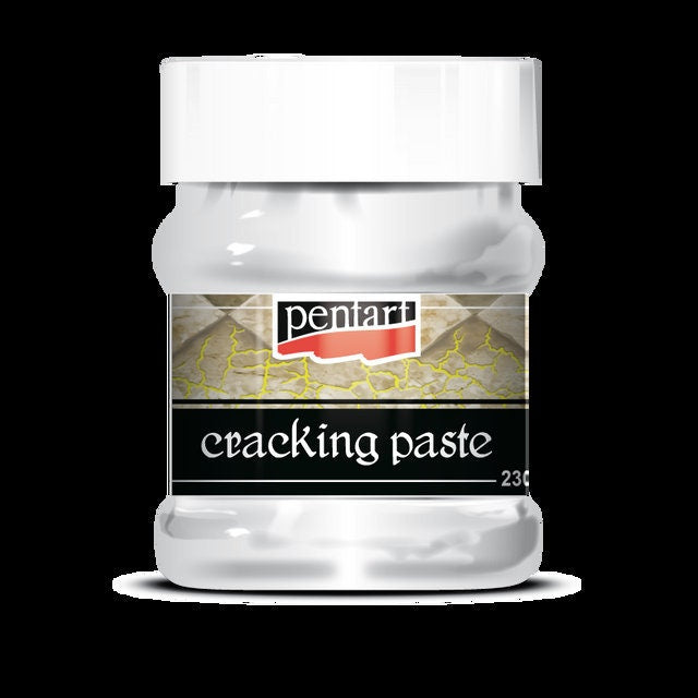 Cracking Paste | White | Pentart | 2nd Component to Universal Cracking Primer | 230ml