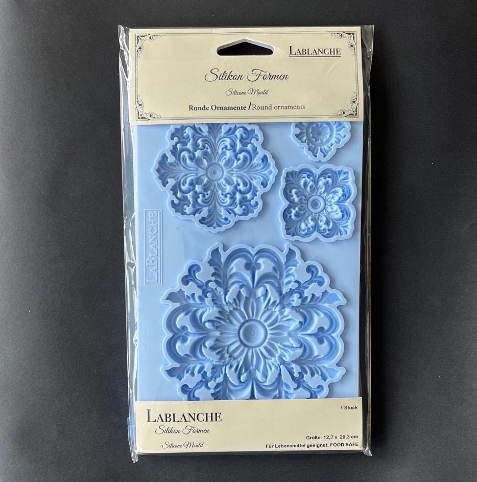 Round Ornaments | Décor Moulds | LaBlanche | 8" x 5" | Limited Edition | Will Sell Out