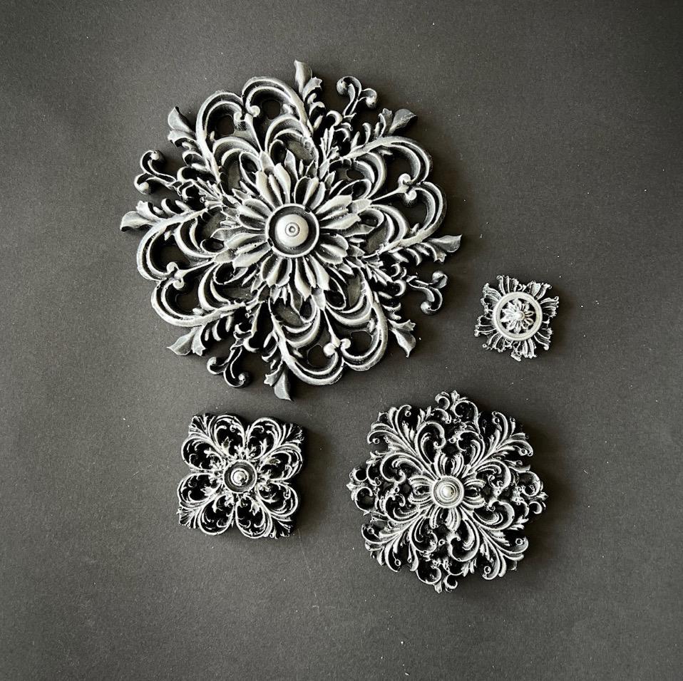Round Ornaments | Décor Moulds | LaBlanche | 8" x 5" | Limited Edition | Will Sell Out