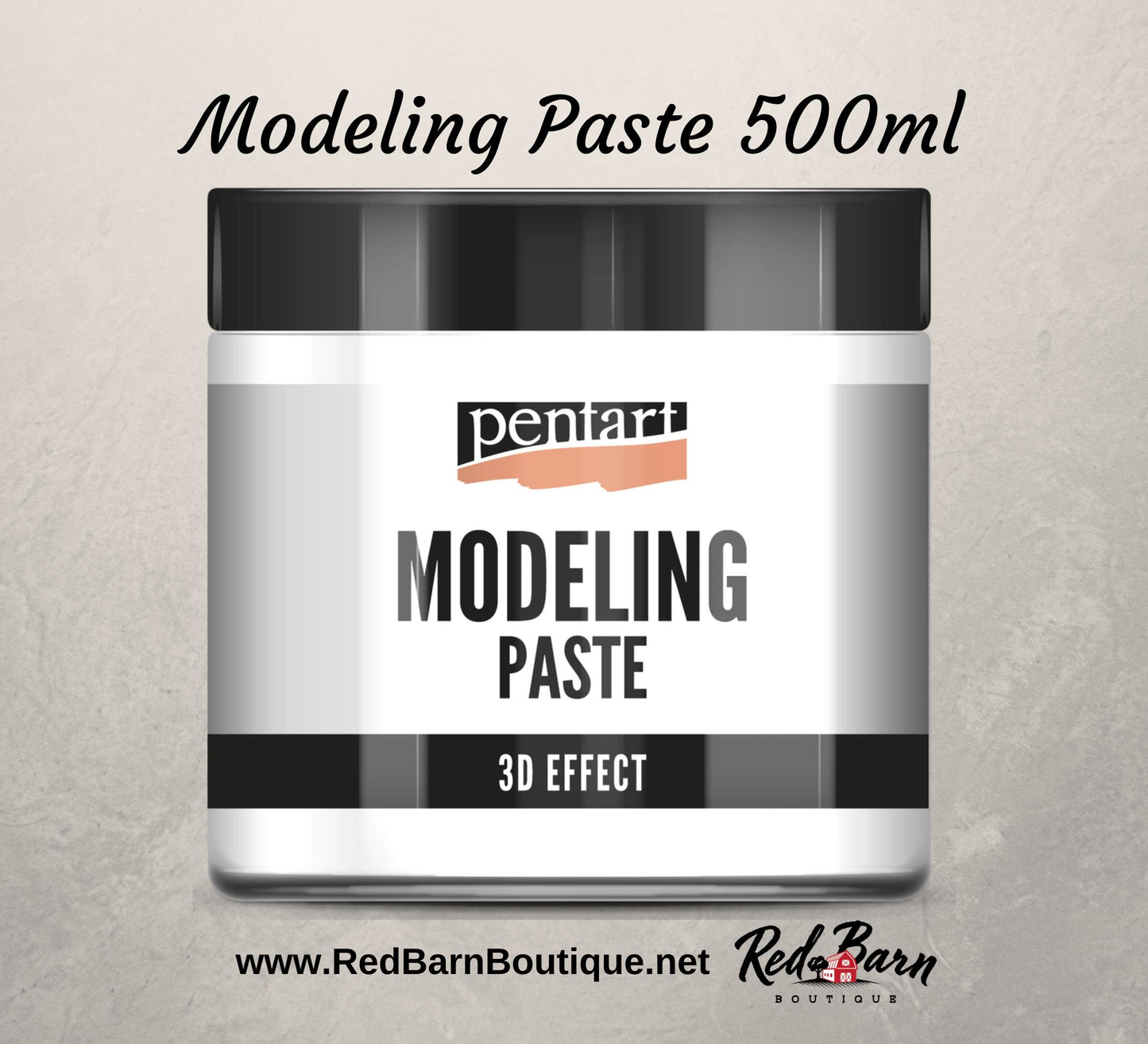 Modeling Paste | Pentart | Mixed Media | 3D Paste | 500ml