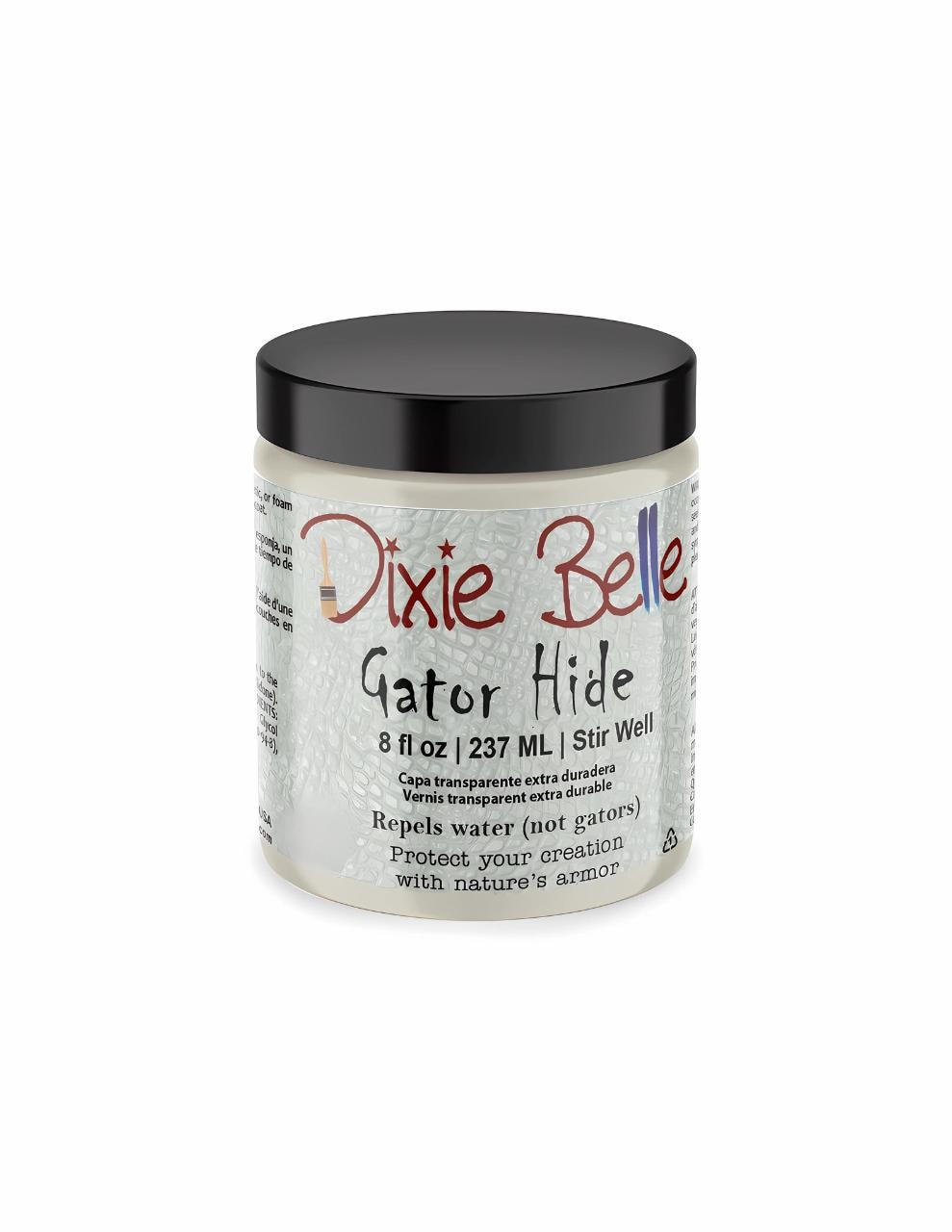 Gator Hide 8oz | Water-repellent Sealer | toughest Top Coat | Dixie Belle Paint Company | 8oz