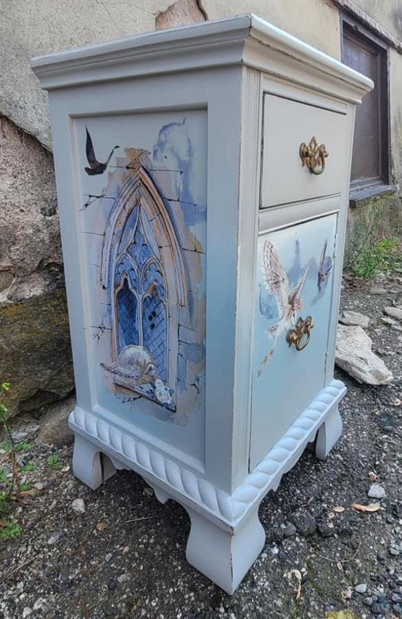 Faite de Pierre | 4 Images | Rub On Furniture Transfers | Hokus Pokus | Furniture Decals | 35" x 23"