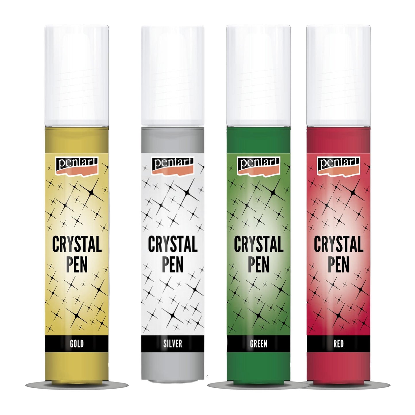 Crystal Pen | 4 Colors | Pentart | 30ml | Mixed Media