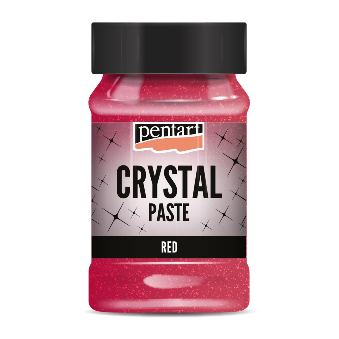 Crystal Paste | Red | Pentart | Mixed Media | 100ml