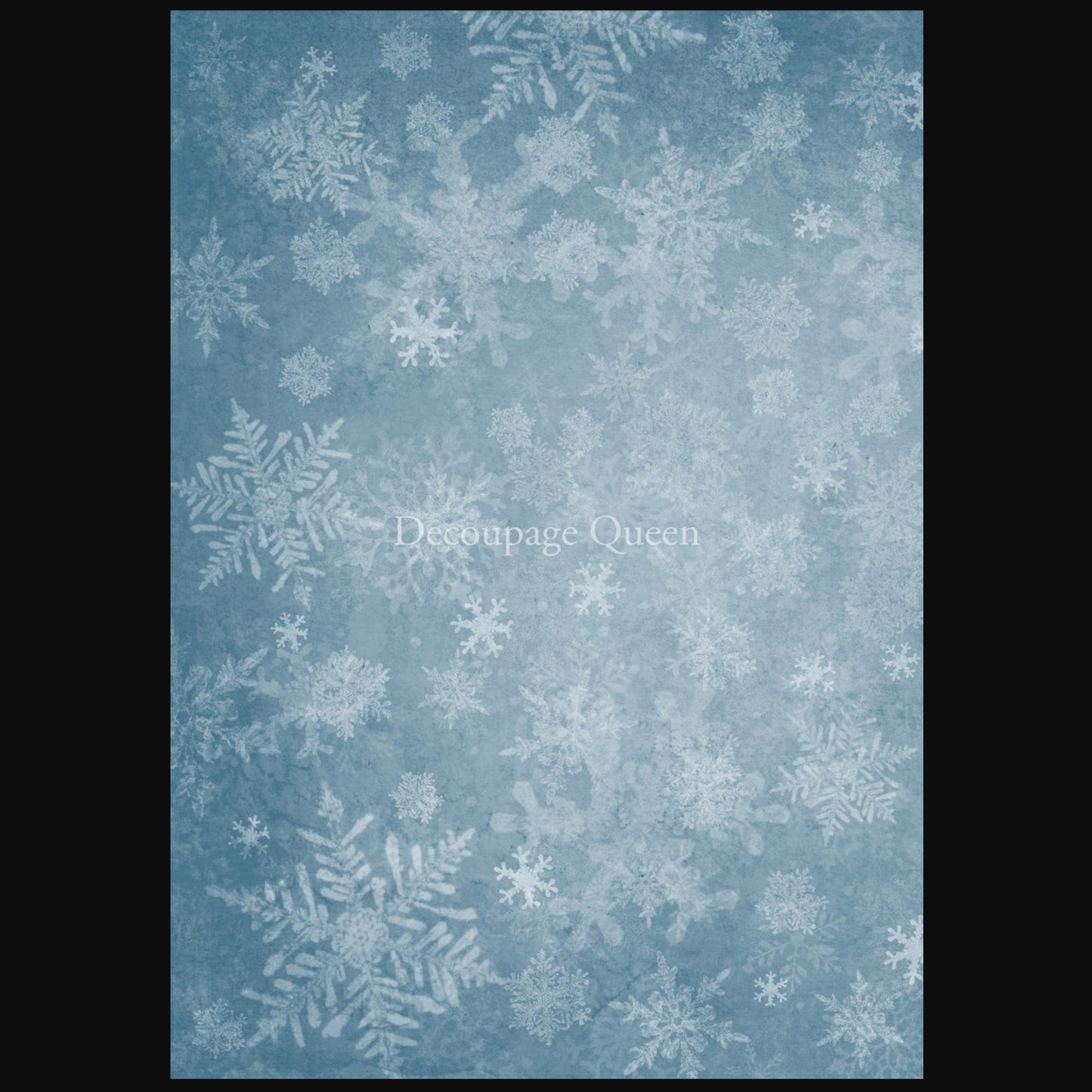 Frozen Over | Rice Paper Decoupage | Decoupage Queen | A3 | Printed in Italy
