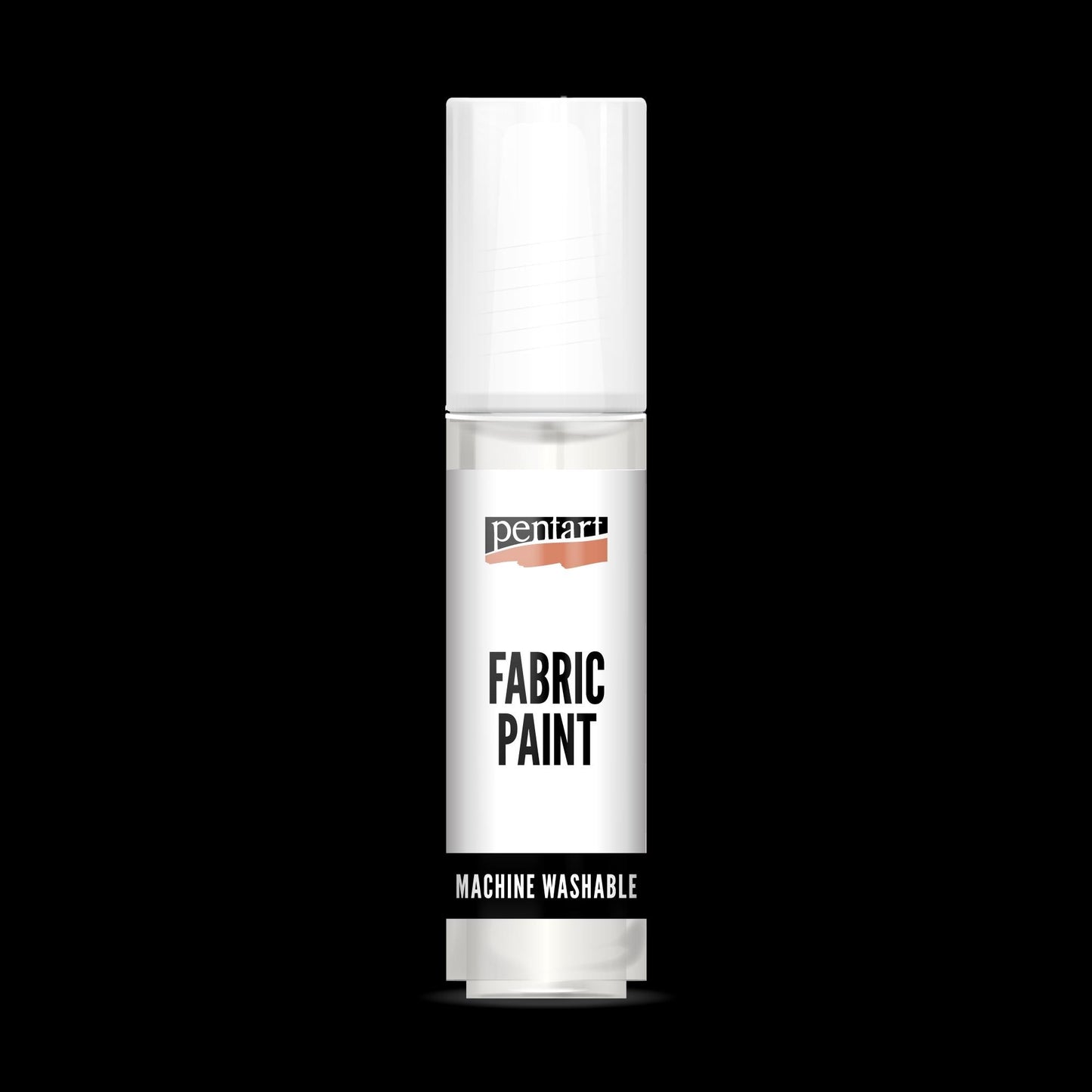 White or Black | Fabric Paint | Matte | Mixed Media | Pentart | 2 Colors | 20ml