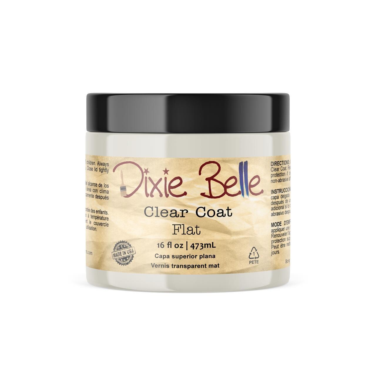 Clear Coat Sealer 16oz | 3 Different Sheens | Dixie Belle Paint Company | Water Based Sealer | 16oz