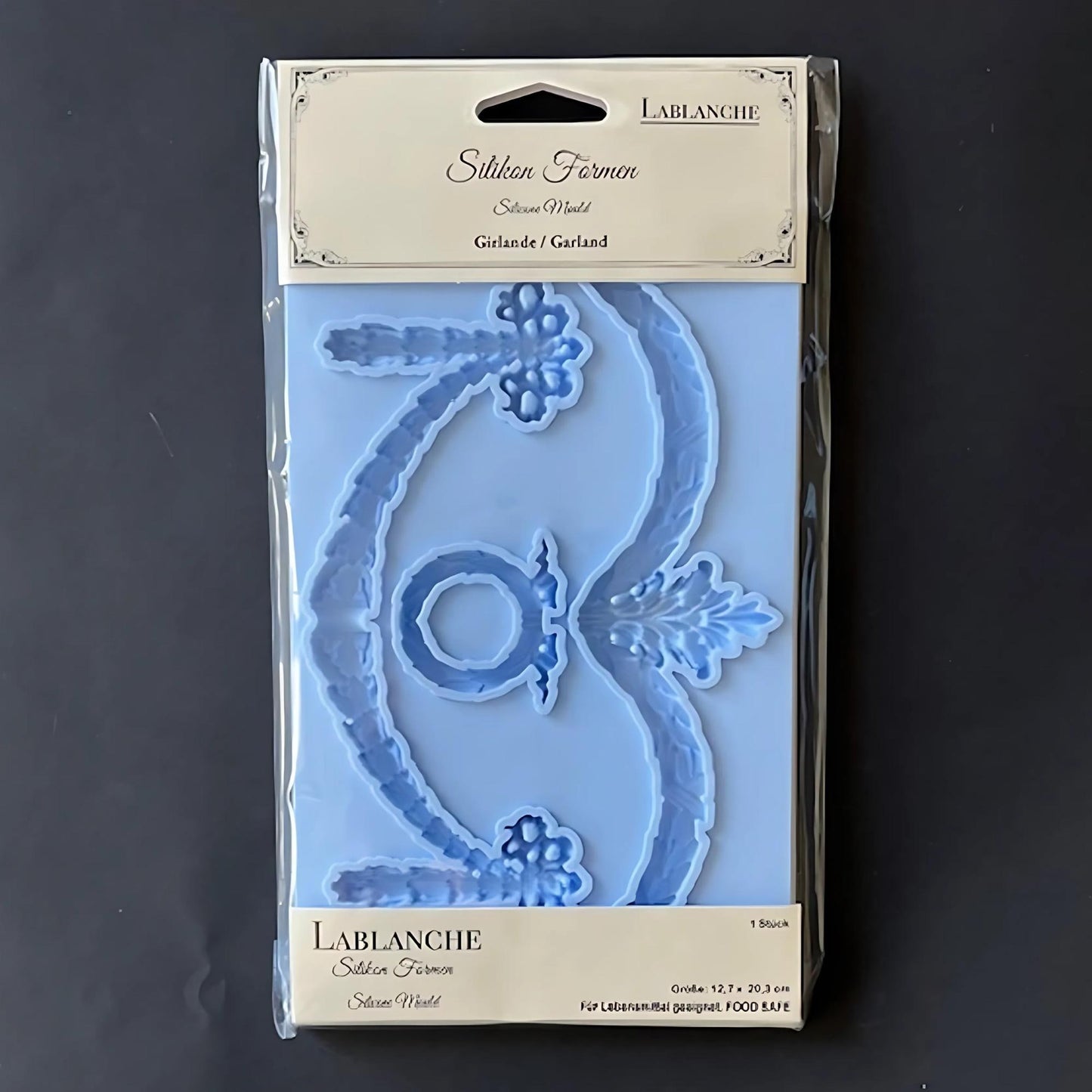 Garland | Décor Moulds | Silicone Mould | LaBlanche | 8" x 5" | Limited Edition | Will Sell Out