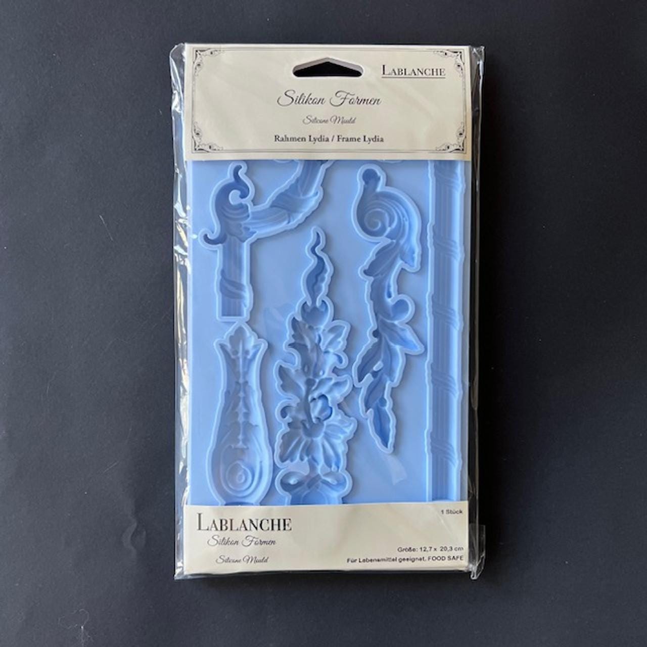 Lydia | Décor Mould | LaBlanche | Decorative Mold | 8" x 5"