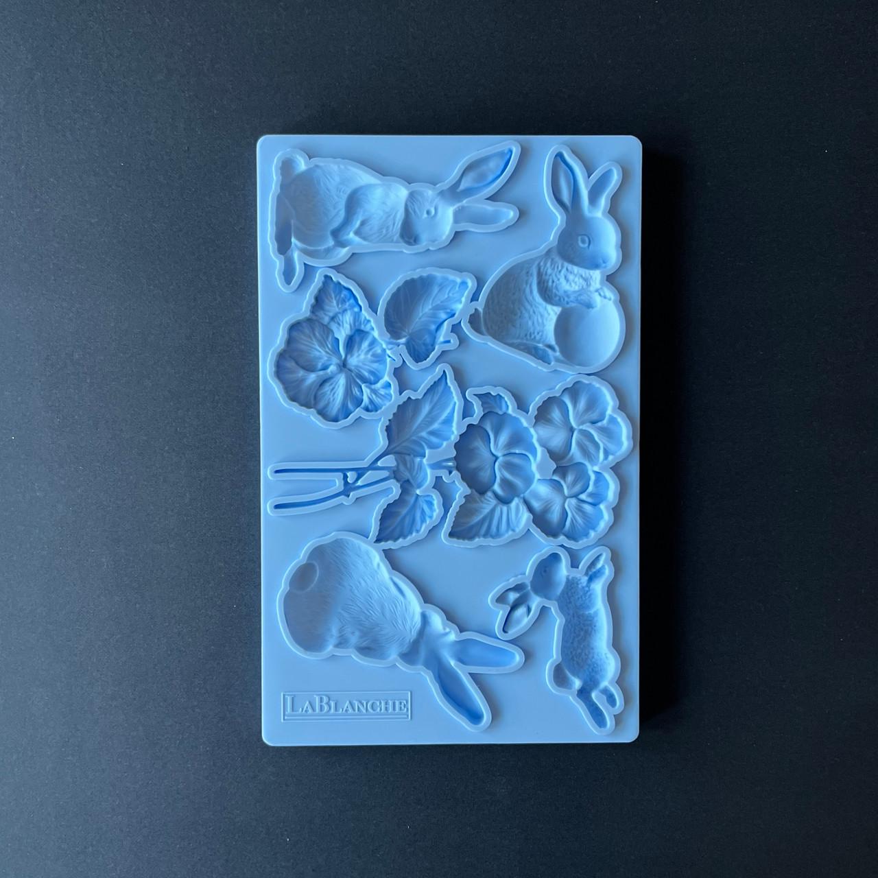 Bunnies | Décor Moulds | LaBlanche | 8" x 5" | Limited Edition | Will Sell Out