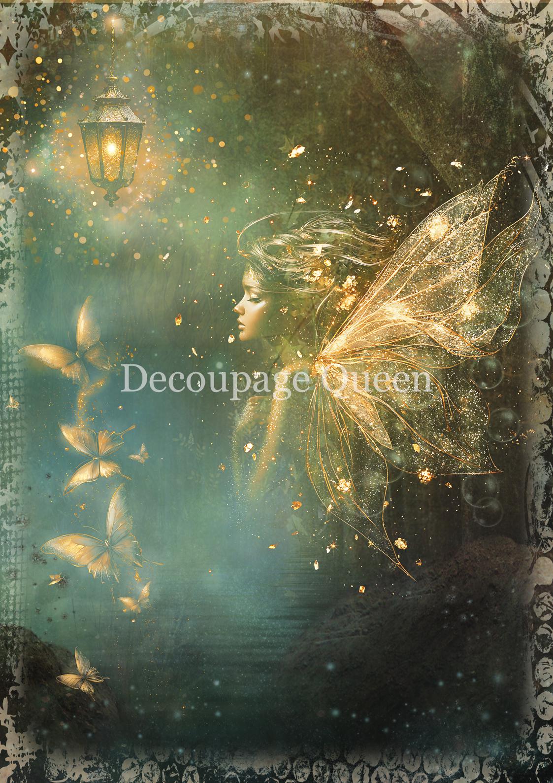 Fairy Dust | Teresa Rene Art | Designed In The USA | Printed In Italy | Decoupage Queen | 2 Sizes