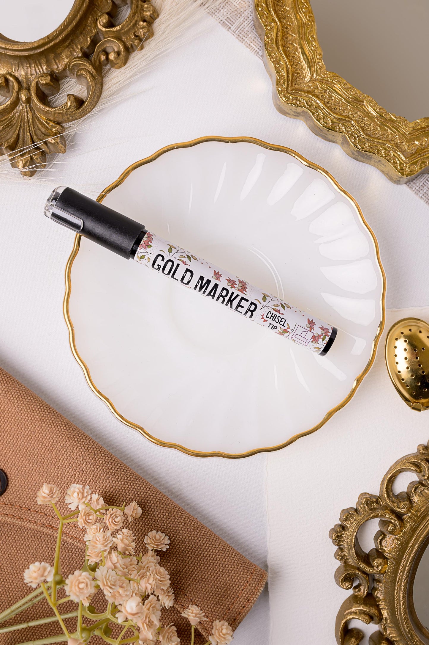Gold Paint Pen Marker | Dixie Belle Paint Company | Mixed Media