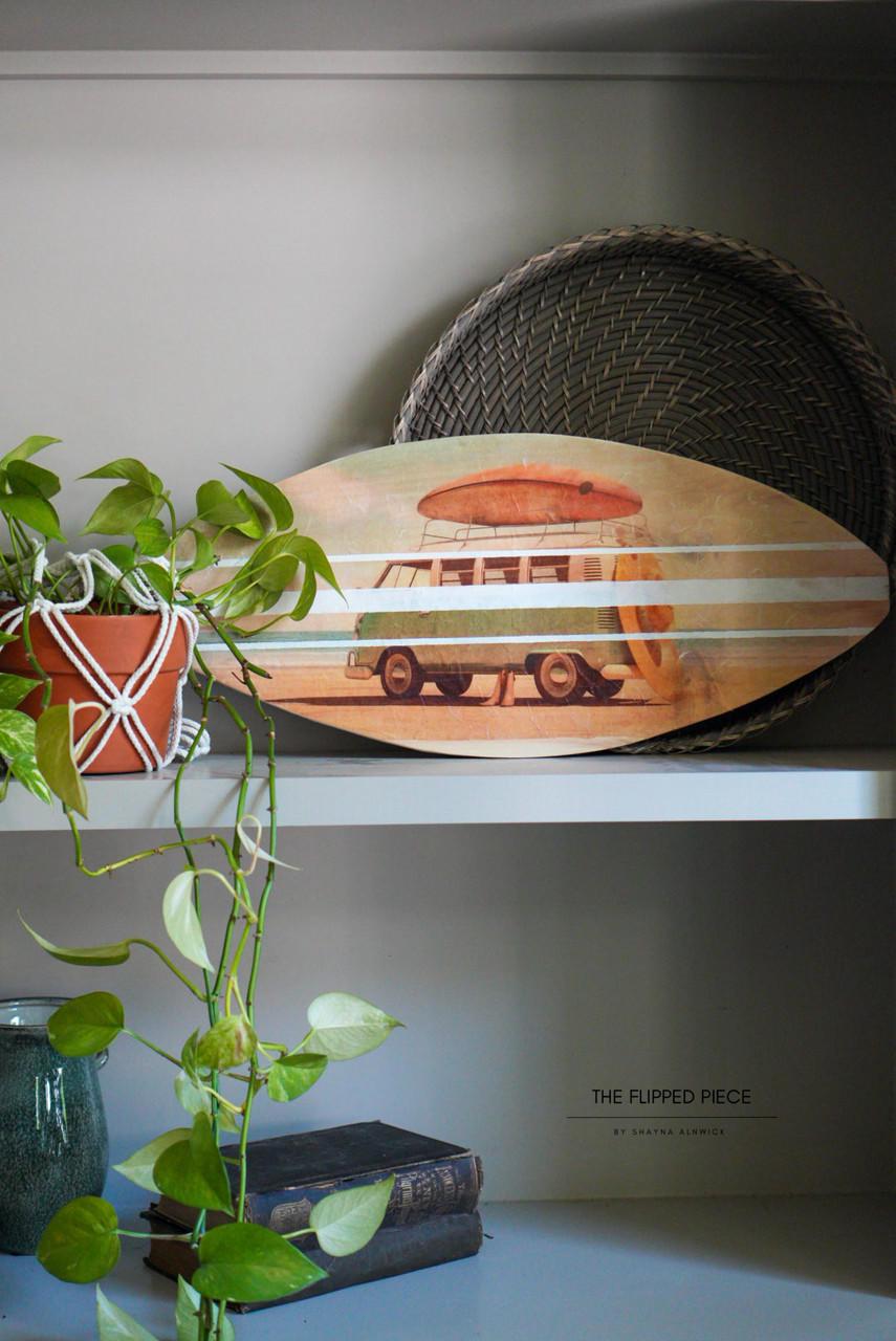 Surfs Up | Rice Paper Decoupage | Dixie Belle Paint Company | Belles and Whistles | A1 | 23.39" x 33.11"