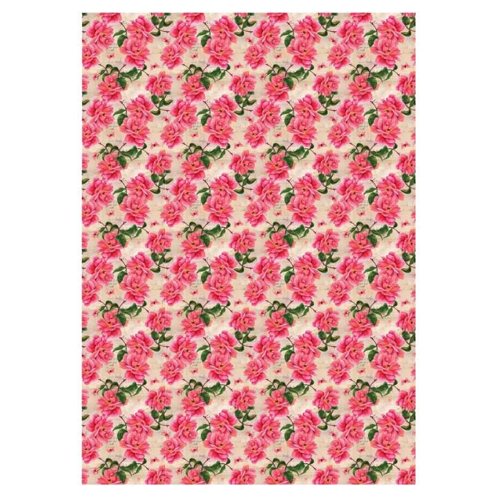Vintage Wallpaper | Rice Paper Decoupage | Dixie Belle Paint Company | Belles and Whistles | A1 | 23.39" x 33.11"