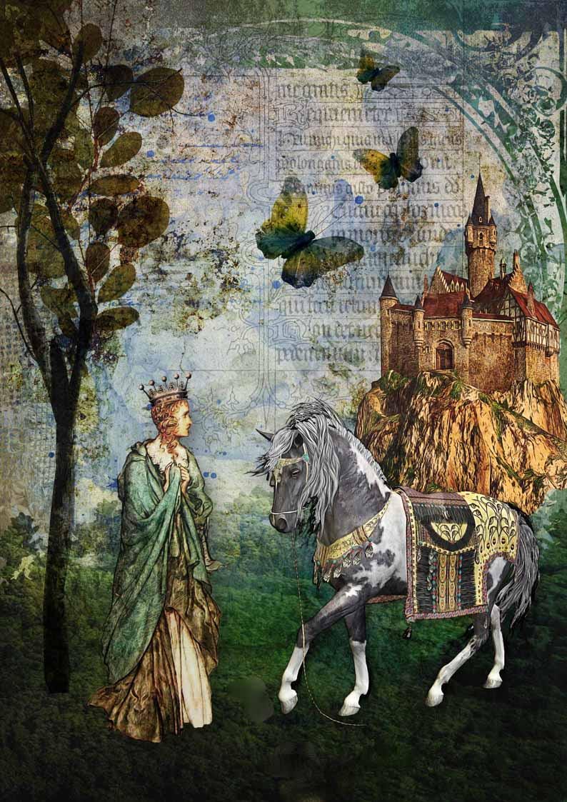 Story Book | Rice Paper Decoupage | Decoupage Queen | 2 Sizes | RETIRED and LIMITED SUPPLY