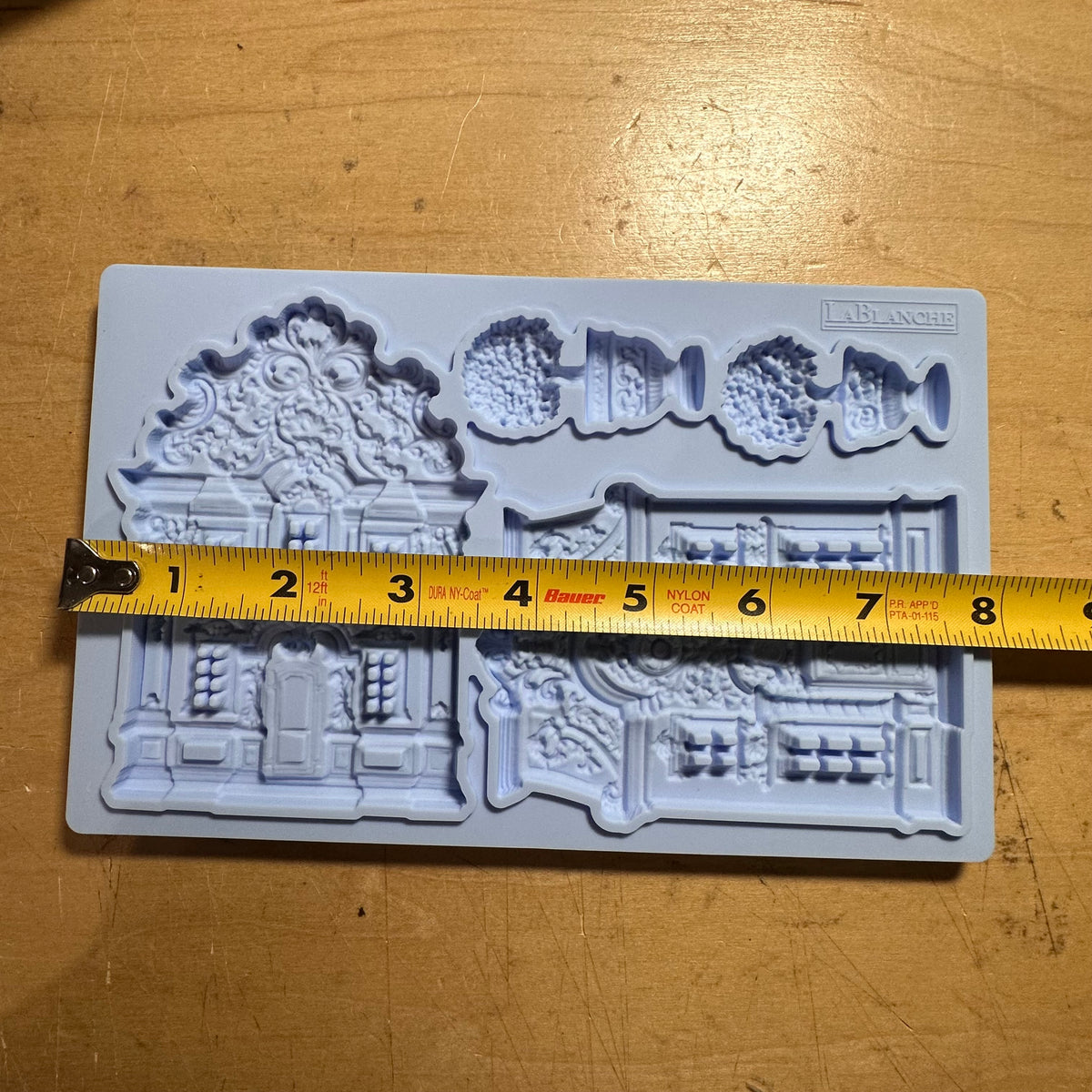 Baroque Houses  Decor Silicone Mould LaBlanche 8x5 Limited Edition