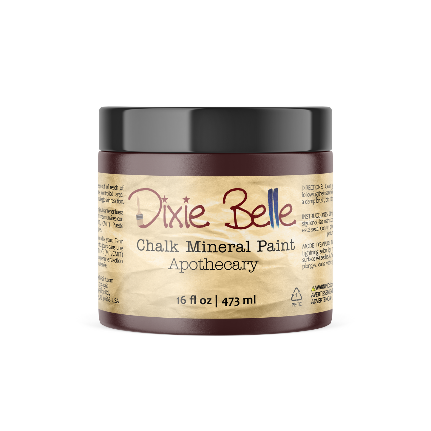 Apothecary Dixie Belle Chalk Mineral Paint Curated Collection 16oz