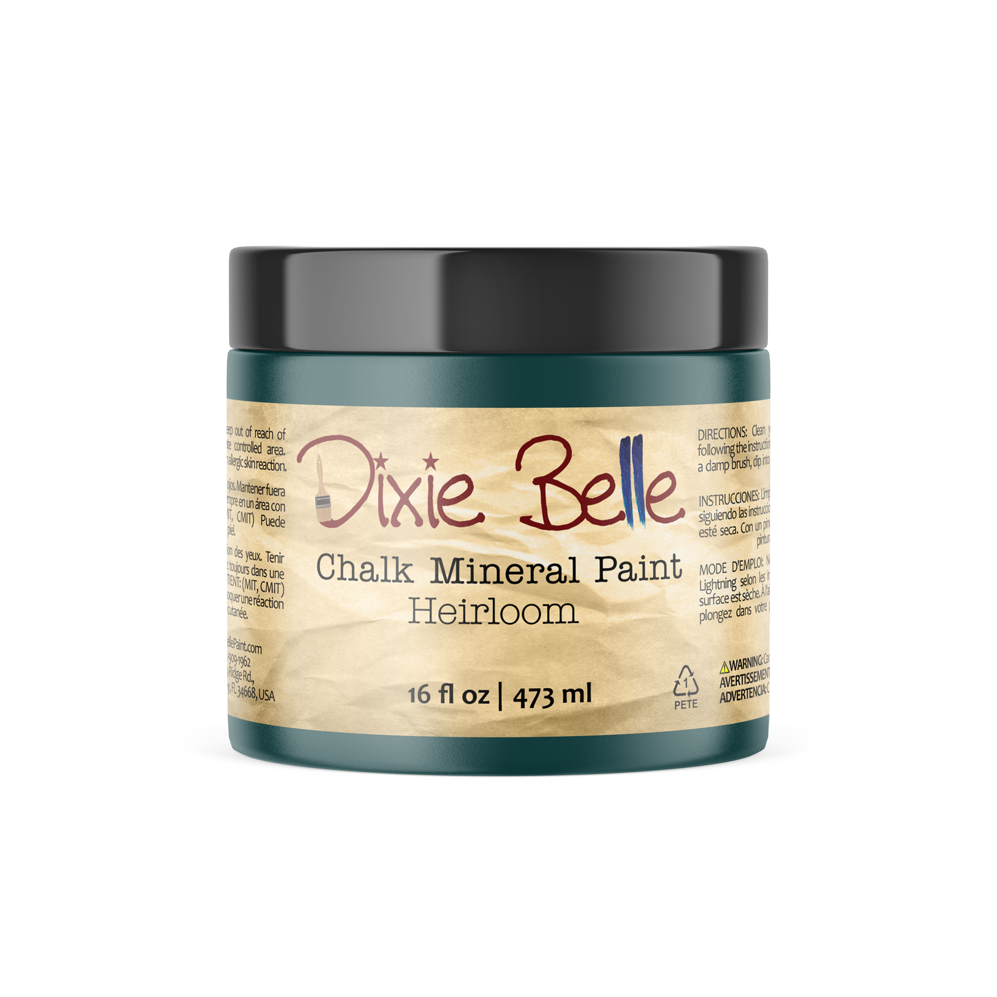 Heirloom Dixie Belle Chalk Mineral Paint Curated Collection 16oz