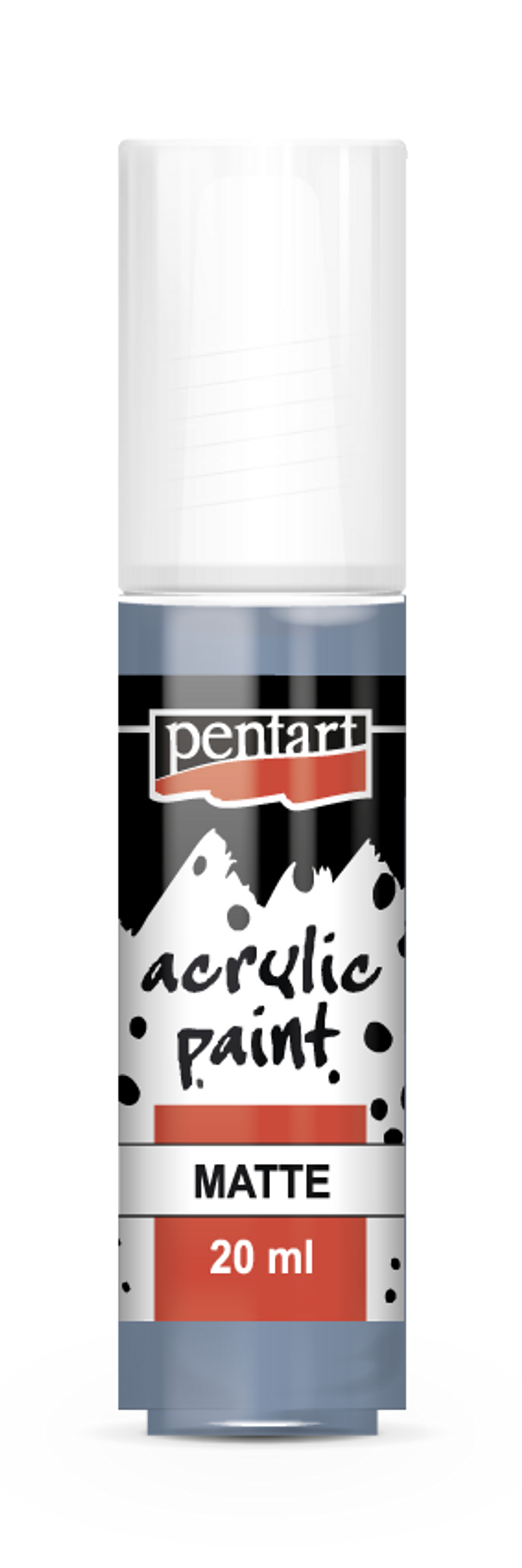 White or Black | Acrylic Paint Tip | Matte | Mixed Media | Pentart | 2 Colors to Choose From  | 20ml