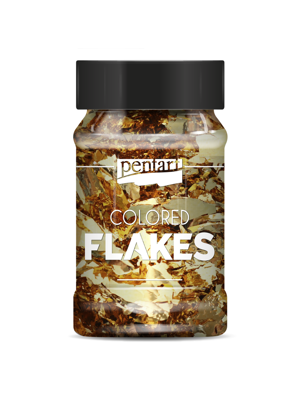 Baroque Gold | Colored Foil Flakes | Pentart  | Mixed Media | 1g