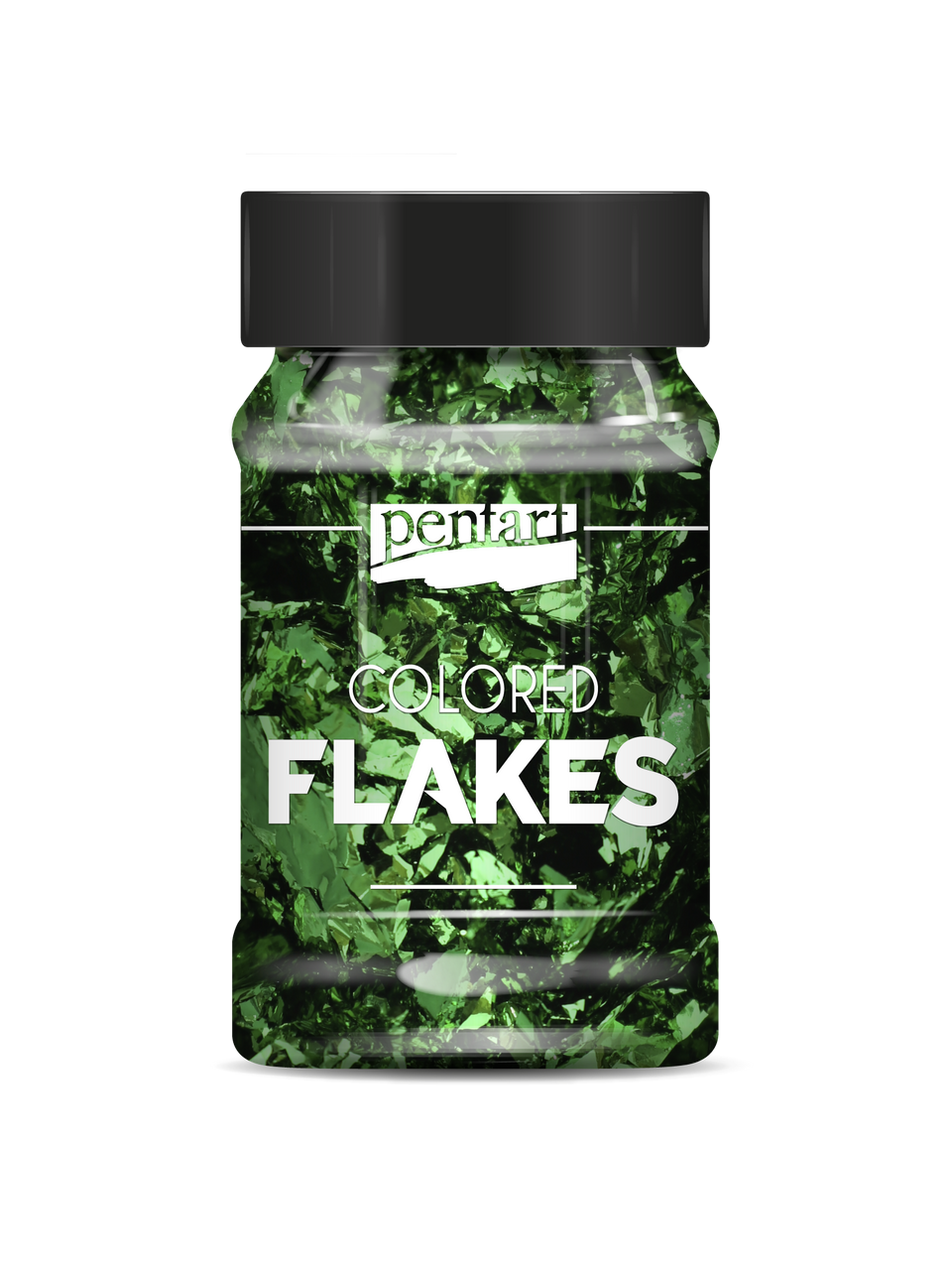 Green | Colored Foil Flakes | Pentart  | Mixed Media | 1g