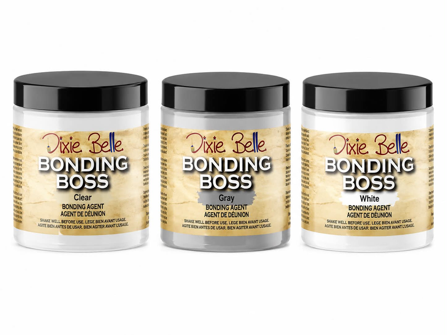 Bonding BOSS 3 Colors  | 8oz | Dixie Belle Paint Company | 8oz
