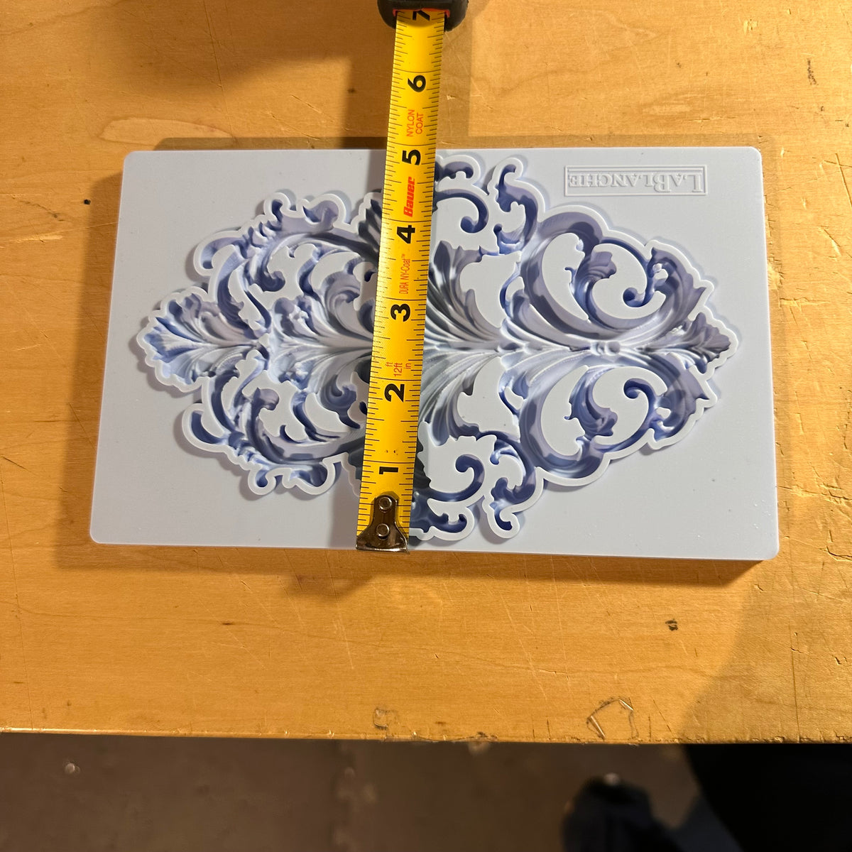 Baroque Emblem | Décor Moulds | Silicone Mould | LaBlanche | 8" x 5" | Limited Edition | Will Sell Out